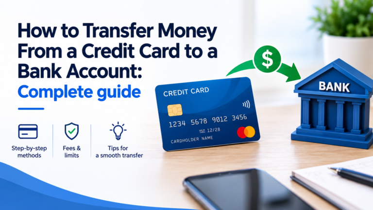 How to Transfer Money From a Credit Card to a Bank Account: Complete guide